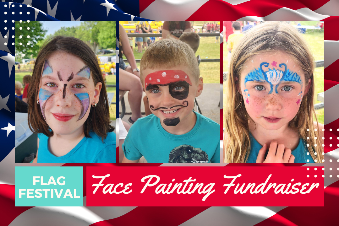 Face Painting at Brooklyn's Flag Festival
